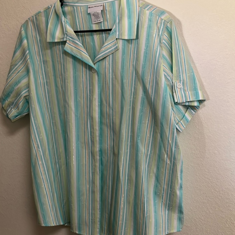 FINAL MARKDOWN Ladies bon worth blouse petite large